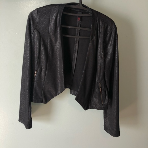 Sparkly Black Blazer - Picture 1 of 2